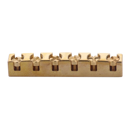 43mm Guitar Nut Height Adjustable Brass Nut For Les Paul LP SG Style Guitar Gold