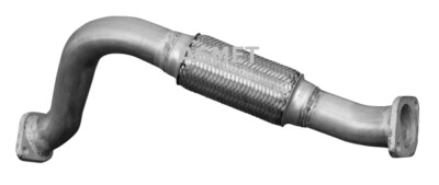 Asmet Y-Pipe Exhaust Flex Pipe Front Exhaust Pipe for Ford Focus 1,8 2,0 16V