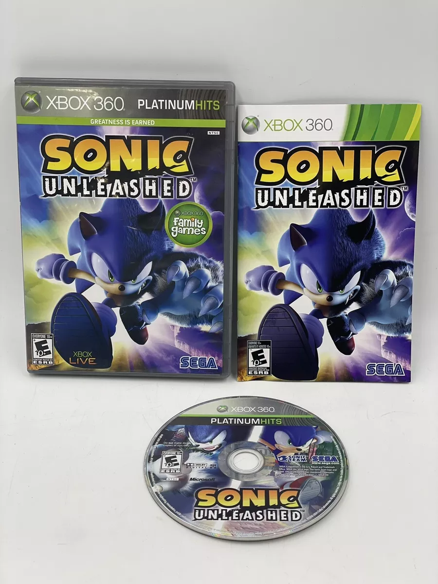  Sonic Unleashed (Platinum Hits) - Xbox 360 : Sega of