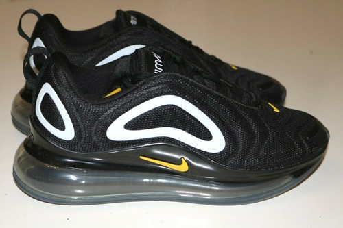 Nike Air Max 720 GS Niños Chicos Chicas-Negro Platinum CJ4584-001 UK5 EUR38  US5.5Y | eBay