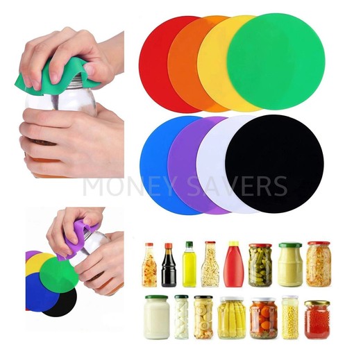 Jr. Grip Helper Easy Grip Jar Bottle Opener Rubber Lid Cap Gripper Kitchen Arthritis ...