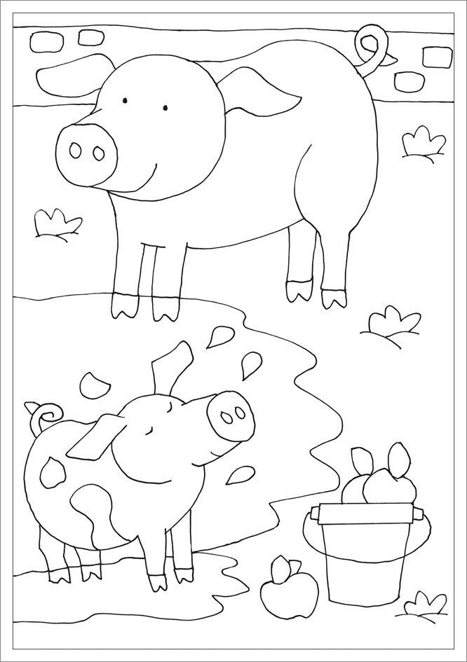 Thumbnail - Erster Malblock. Bauernhof Sandra Schmidt