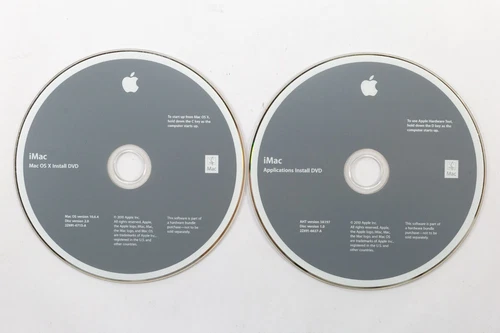 Mac Install And Applications DVD Disks OS X Version 10.6.4 Apple Like New
