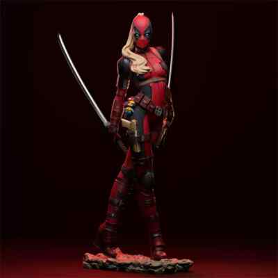 Lady Deadpool 3D Printing Unassembled Unpainted Model Kits Resin Garage Kits