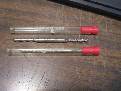 2 NOS Cleveland 5/32'' 2 LONG Flute HSS Double End Ball Mills 7/8'' LOC USA