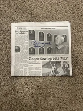 In Focus: Major Leauge Baseball AUTOGRAPHED 2001 Mazeroski’s HOF Induction