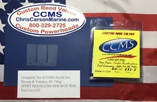 CCMS Sport Nissan/ Tohatsu Outboard Reed Valves 70-90hp PN.633S