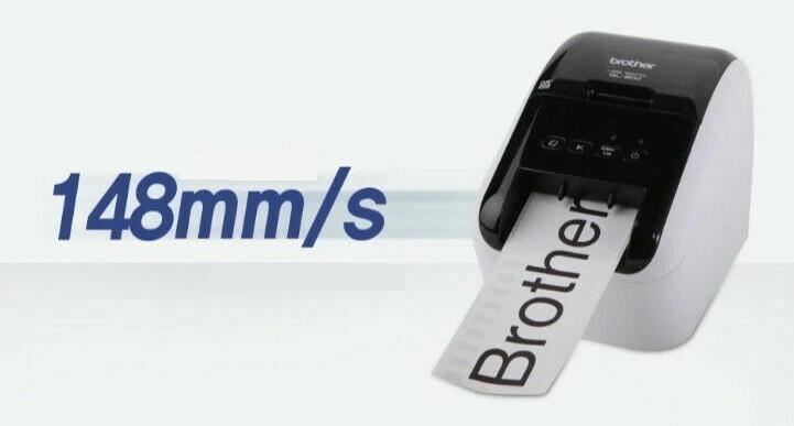 Brother Label Printer QL-800 Stationary PC Connect Barcode 2 Color Print Usb UPS - Image 3 of 4