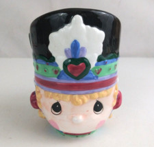 Vintage Enesco Precious Moments Girl Guard Figural Coffee Cup Mug