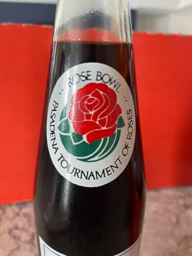 Illinois Fighting Illini 1983 Rose Bowl Coke Coca Cola Bottle full - Picture 4 of 4