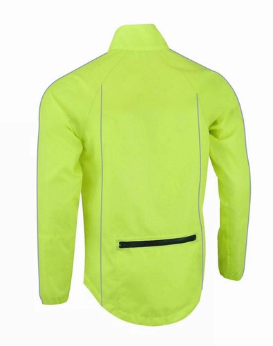 Herren Radfahren 100 % wasserdichte Regenjacke hohe Sichtbarkeit Laufen Top Qualität Mantel - Bild 18 von 25
