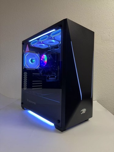 Computer desktop gaming ARGB i7 PC 32 GB RAM 1 TB SSD AMD RX580 W11P costruzione personalizzata - Foto 14 di 22