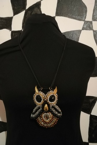 Owl Pendant Crystal Necklace Wicca Talisman Rare Magic Amulets Charm Wisdom Luck - Picture 6 of 24
