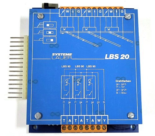Systeme Lauer LBS 20 Shadow Station Control für 3 Gleise AZ878 - Bild 2 von 6