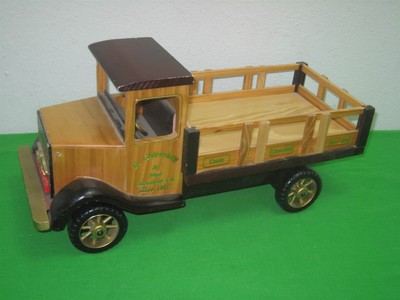 truck made of wood
