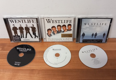 Westlife - 3 x Disc CD Album Bundle (Turnaround, Gravity, Where We Are)