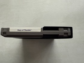 Nintendo NES Days of Thunder   Modul+Schuber