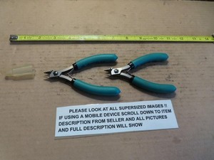 2 EXCELTA 9247E Cutter Tapered Relieved,Head Cutters Laser Line 20-30 AWG, 5”OAL