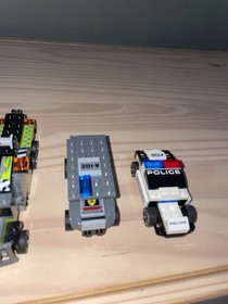 LEGO Racers: Smash Security 8199 And Other Small Vehicle Lot Incomplete