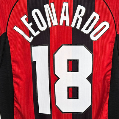 ACミラン adidas ジャージ LEONARDO 18 Vintage 1999 Adidas AC Milan Leonardo Araújo #18 Home Soccer