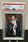 Drake Maye 2024 Panini Select Suite Level Disco Prizm Rookie RC  PSA 10