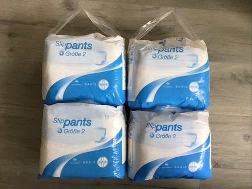 Inkontinenz Pants Größe 2 (Bundweite 80 - 120 cm) 4 Packungen (56 Pants)