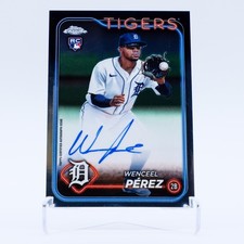 2024 Topps Chrome Update Wenceel Perez RC Auto #RA-WP