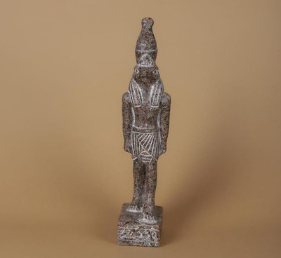 Horus Statue Ancient Egyptian Falcon Pharaonic Stone Antique Artifact Figurine