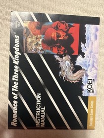 Romance Of The Three Kingdoms Cib NES With Poster