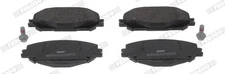 Ferodo FDB5198 brake pad set, disc brake for Renault