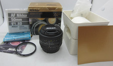 Nikon AF FX NIKKOR 50mm F/1.8D Lens for Nikon DSLR Cameras for