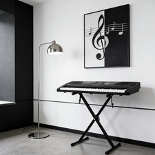 Electronic Piano Single X Stand Music Keyboard Standard Rack Adjustable Altitude