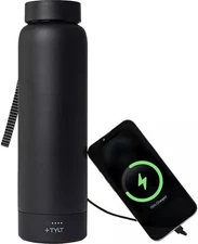 TYLT Bottle 2.0 Hydration Bottle With Built In Power Bank & Wireless Charger NEW