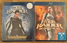 2X BLU-RAY SEALED: TOMB RAIDER / TOMB RAIDER - CRADLE OF LIFE / JOLIE