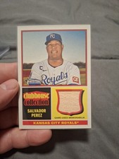 2025 Topps Heritage Clubhouse Collection Relics Salvador Perez Kansas City