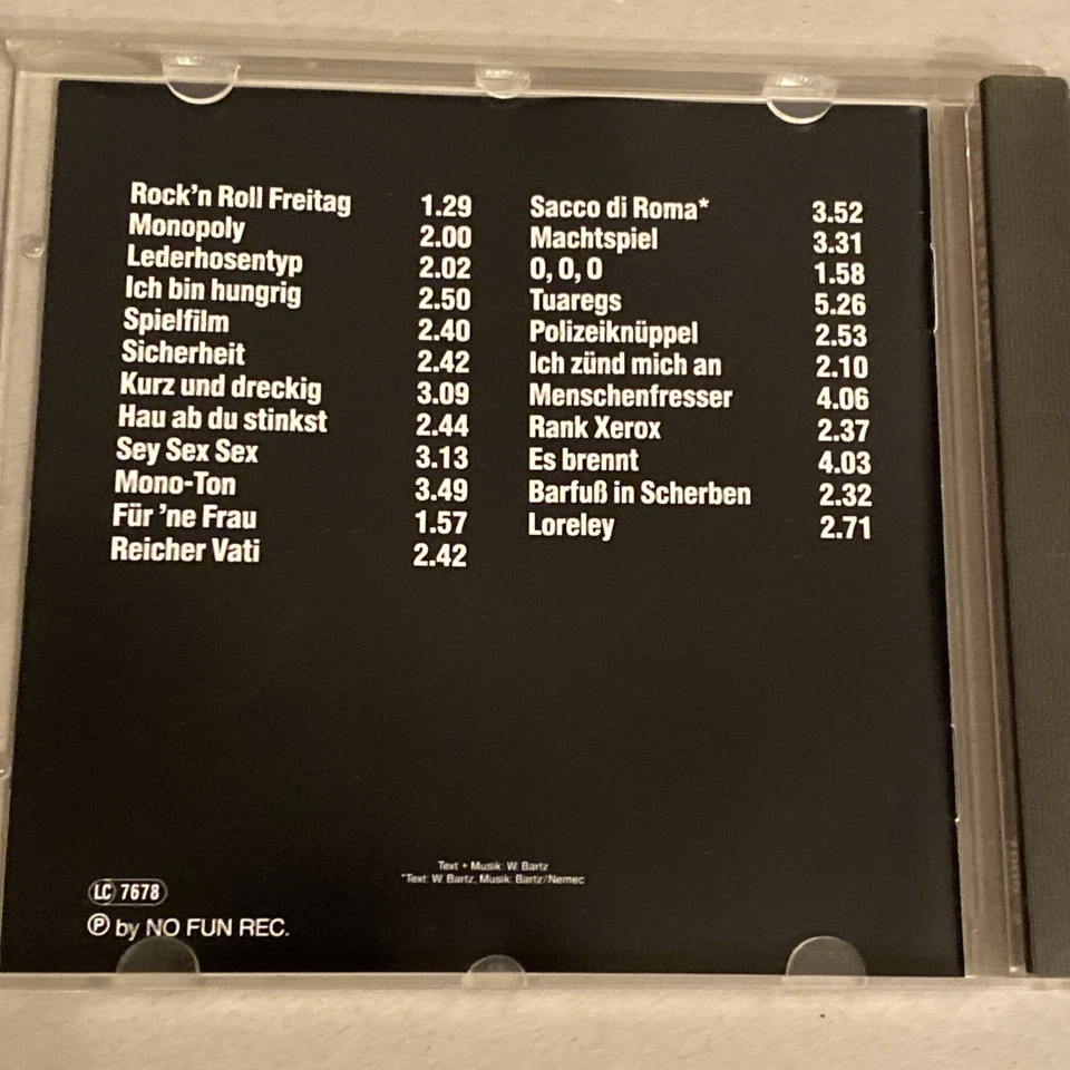 CD Hans-a-Plast - Best Of - Top Zustand No Fun Records 7009-2 - Bild 4 von 4