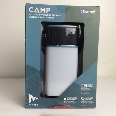 iWave Portable Bluetooth Outdoor  Wireless Speaker w/ Camping Lantern Light  NIB