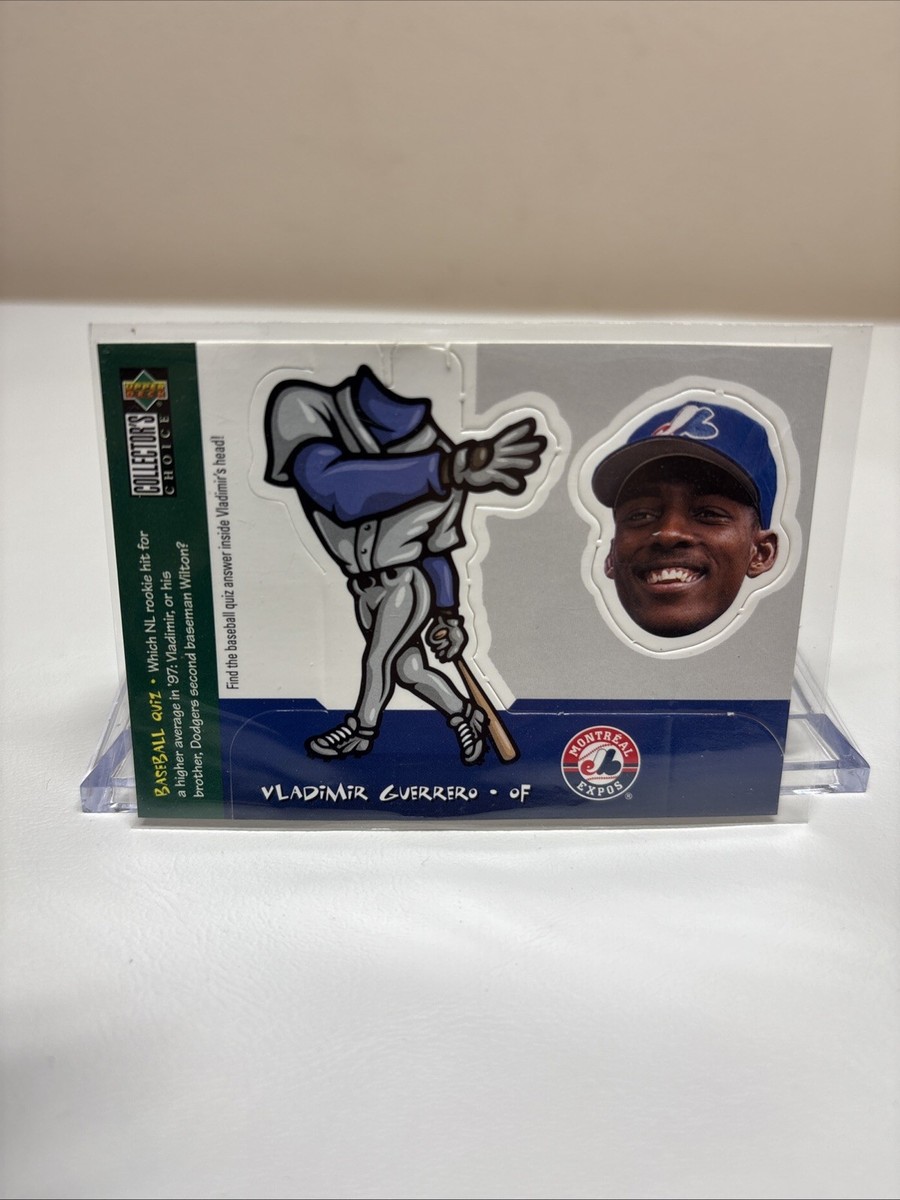 1998 Upper Deck Collectors Choice MINI BOBBLE HEAD CARD Vladimir