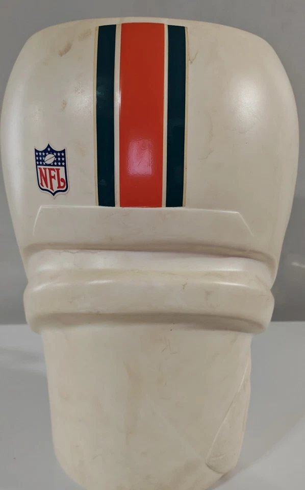 Canasta de basura Riddell 1994 vintage de los Miami Dolphins NFL LaneCo Foto 3 de 4