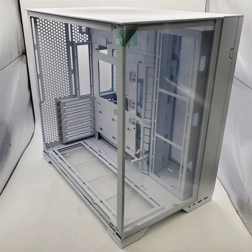 Lian Li O11Vision Compact White-Steel-Tempered Glass ATX Mid Tower Case *READ*
