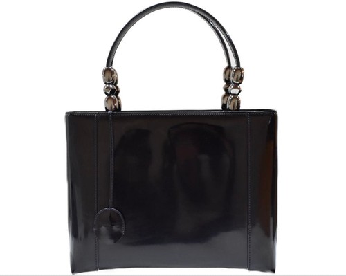 CHRISTIAN DIOR Handbag Lady Dior Maris Pearl Vintage Authentic From Japan