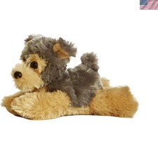Soft 8-Inch Mini Flopsie Terrier Plush - Perfect for Cuddling  Imaginative Play