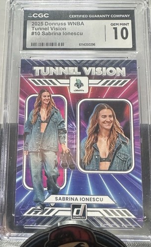 WNBA Tunnel Vision #10 Sabrina Ionescu GEM Mint 10🔥🔥