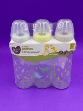 Parents Choice 3 Pack Baby Bottles 5 Oz-New Variety Of Colors  Designs