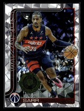 2025-26 Topps #96 - Alex Sarr - Diamante Silver Foil Holo