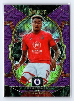 2022-23 Panini Select Premier League #79 Jesse Lingard Purple Mojo