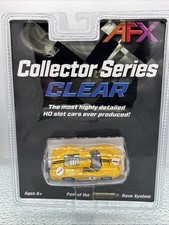 AFX Ford GT40 Mk IV Sebring 1 Yellow Mega G Plus HO Slot Car 22025