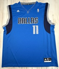 ADIDAS Mens XL Dallas Mavericks NBA Monta Ellis #11 Basketball JERSEY Blue Gray