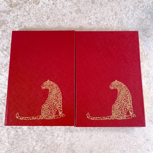 Cartier Notebooks Notebook Red Panthere VIP Gift Item Set of 2 with Case - Picture 4 of 16