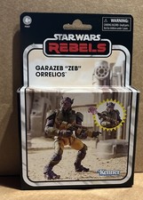 Star Wars Vintage Collection Deluxe Garazeb Zeb Orrelios 3.75  -CREASED BOX
